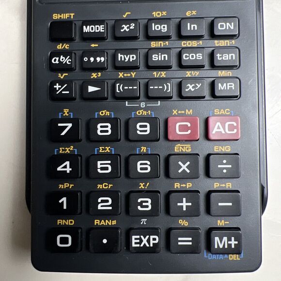 CASIO FX-260 Solar Fraction Scientific Calculator with Cover Tested And Working - Picture 7 of 7